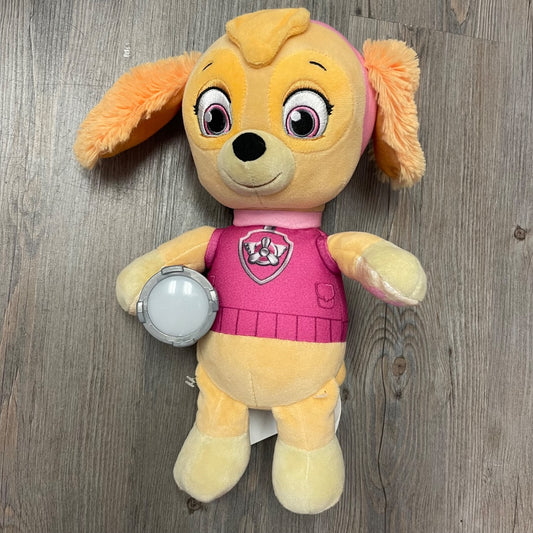 Pink Paw Patrol Stuff Toy Battery Operated Skye, 12 Inch