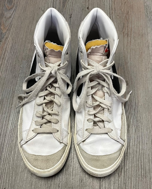White Nike Nike Blazer Mid77Shoes, 9Y Adult