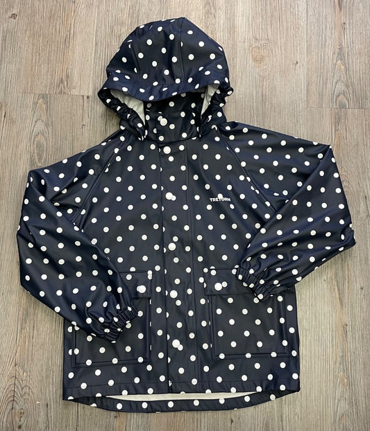 Navy  Tretorn Rain Jacket, 8-10Y