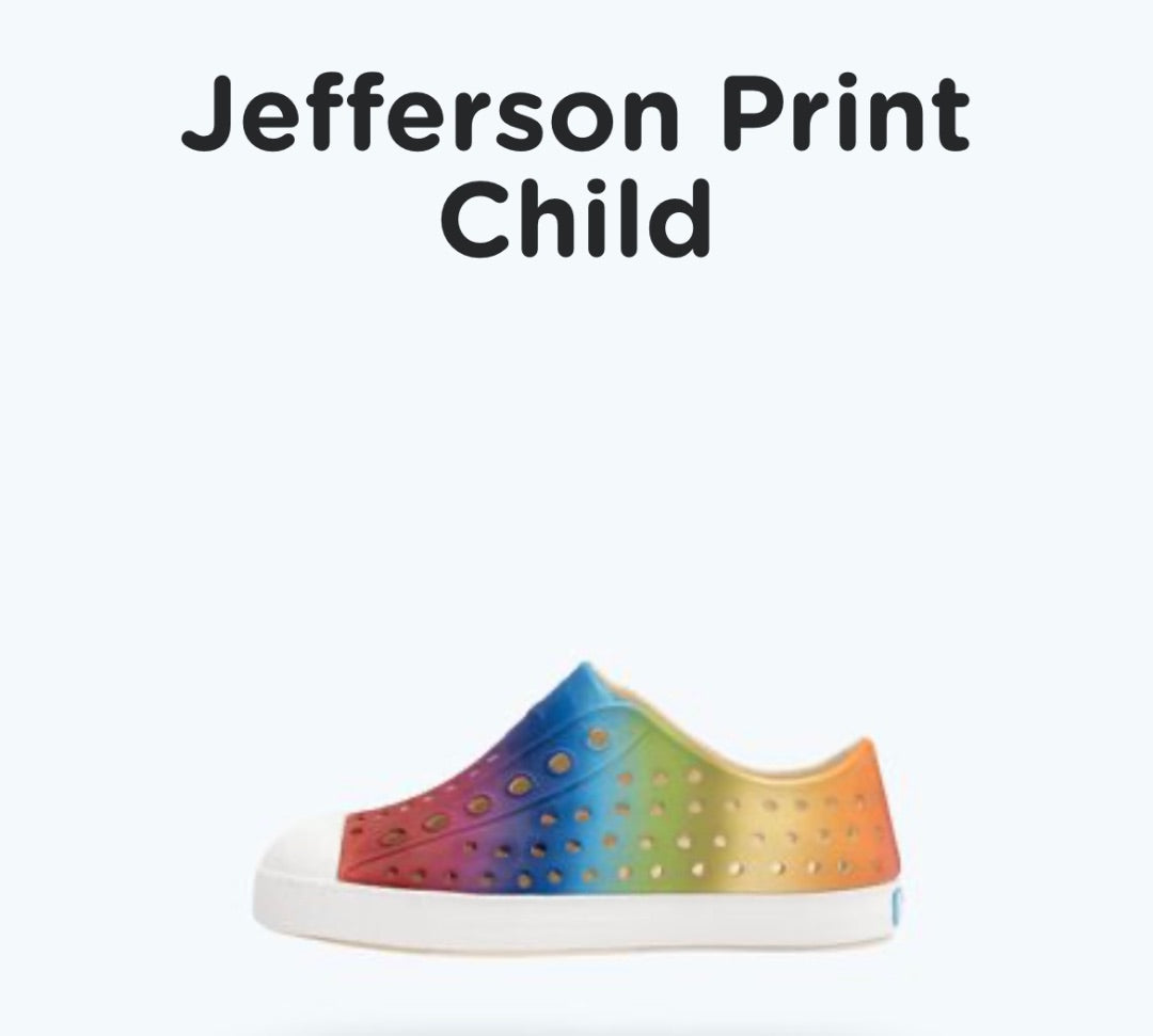 Rainbow  Native Jefferson Child, C9