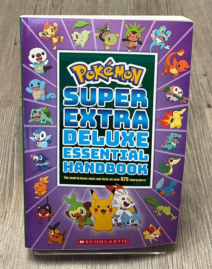 Purple Deluxe Essential HandBook Pokemon Pokemon, Paperback