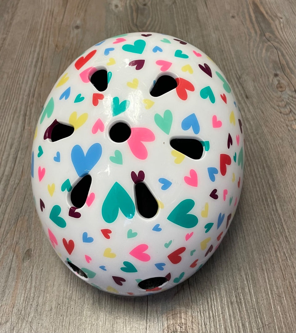 Hearts Nutcase Kids bike helmet, 47-50CM