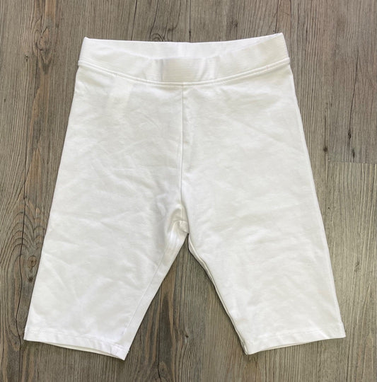 White Zara Bike Shorts, 11-12Y