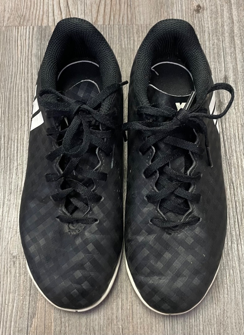 Black Adidas Indoor soccer Cleats, 13.5Y