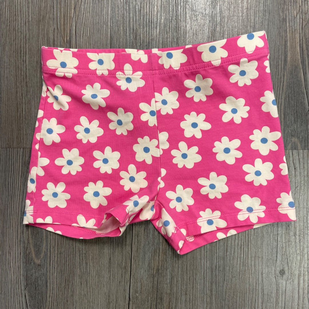 Pink Joe Fresh Floral Cotton Shorts, 7-8Y