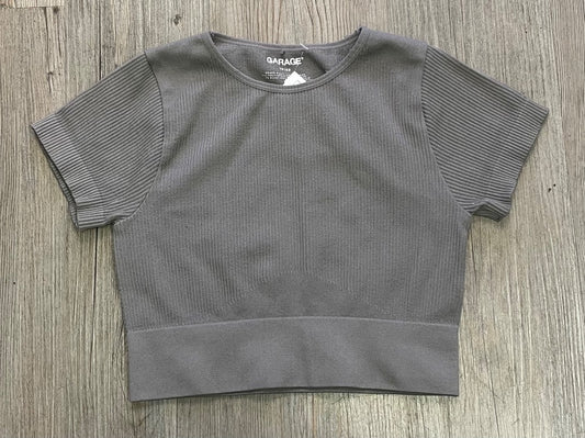 Grey Garage Ribbed Active Tee, XS