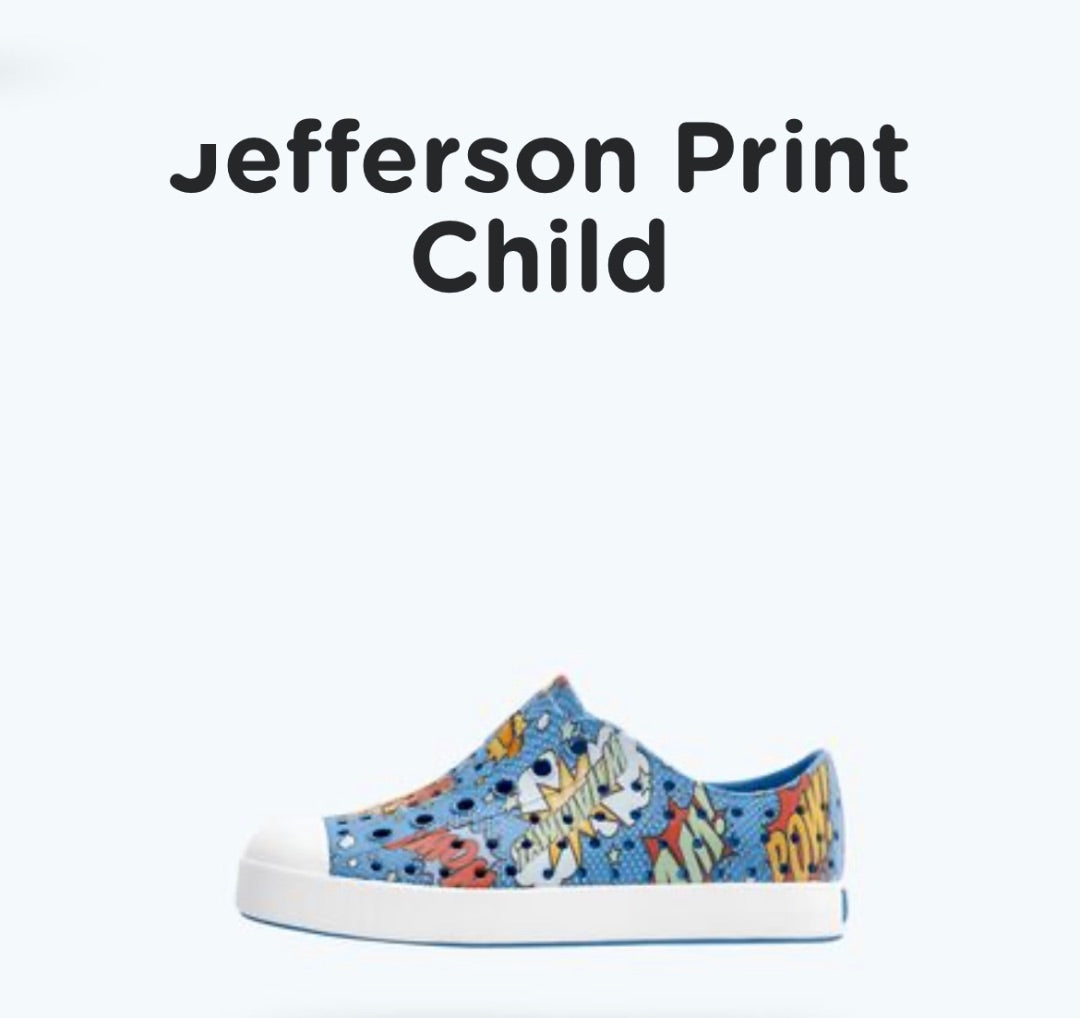 Blue  Native Jefferson Child, J1