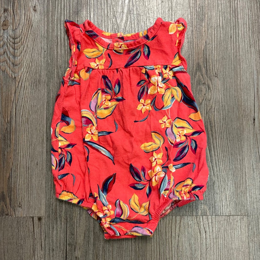 Floral Old Navy Baby Romper, 0-3M