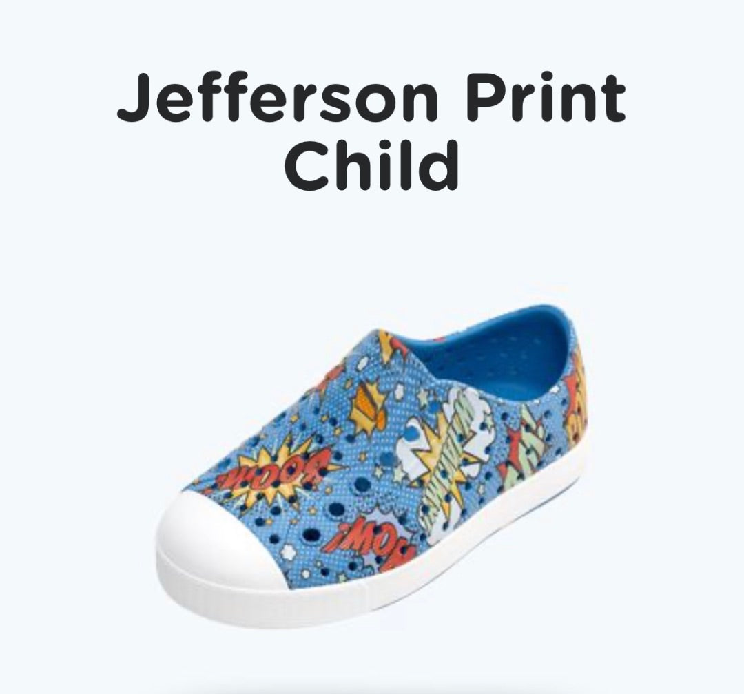 Blue  Native Jefferson Child, J1