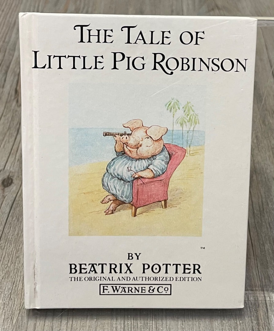 White Beatrix Potter The Tale of Little Pig Robinson