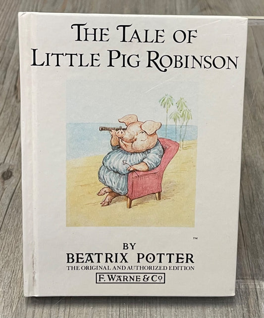 White Beatrix Potter The Tale of Little Pig Robinson