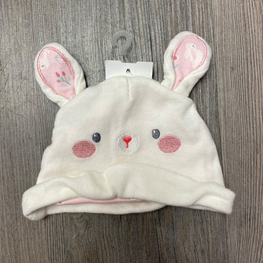 Bunny Print My Baby Boutique Baby Hat, Newborn