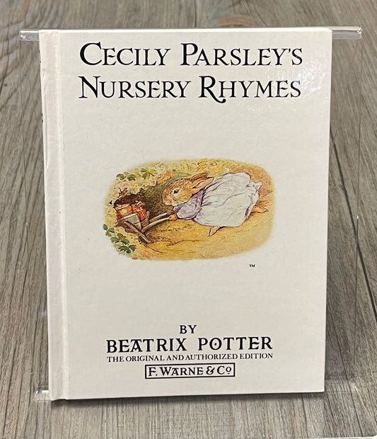White Beatrix Potter Cecily Parsleys Nursery Rhymes, Hardcover