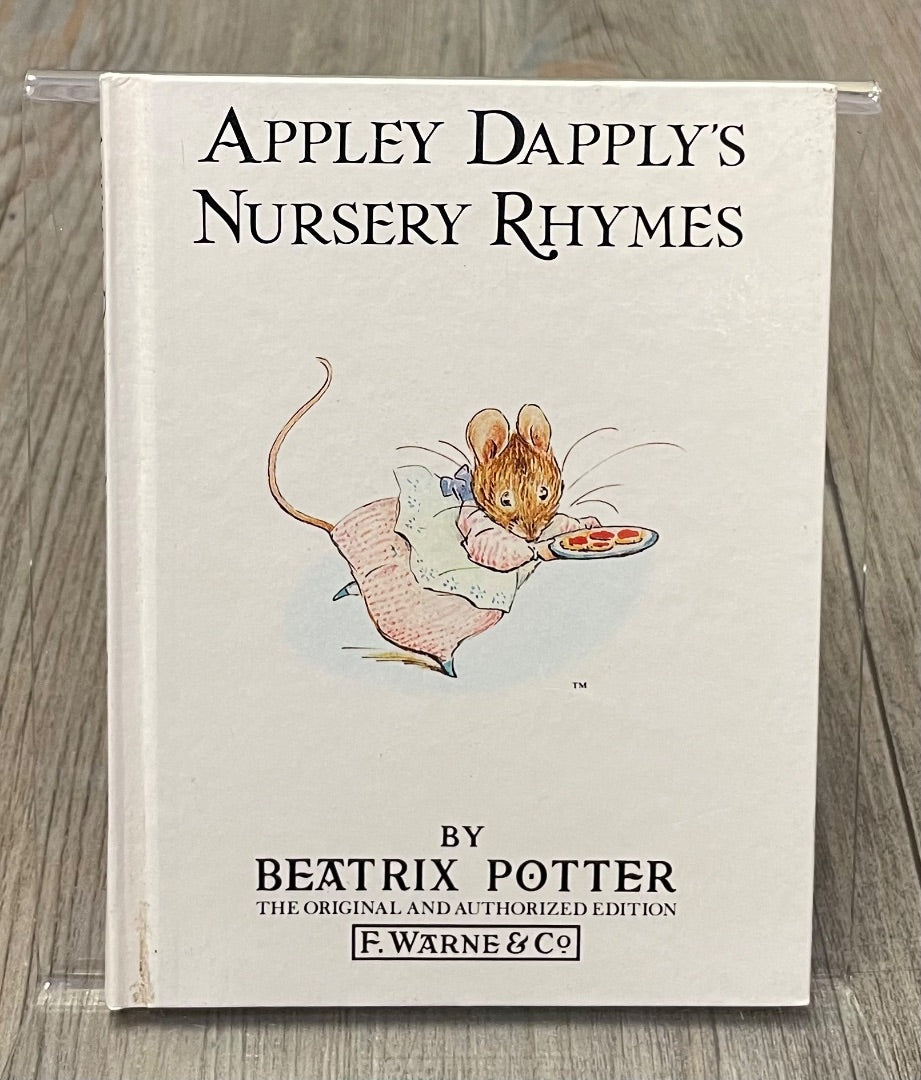 White Beatrix Potter Appley Dapplys Nursery Rhymes, Hardcover