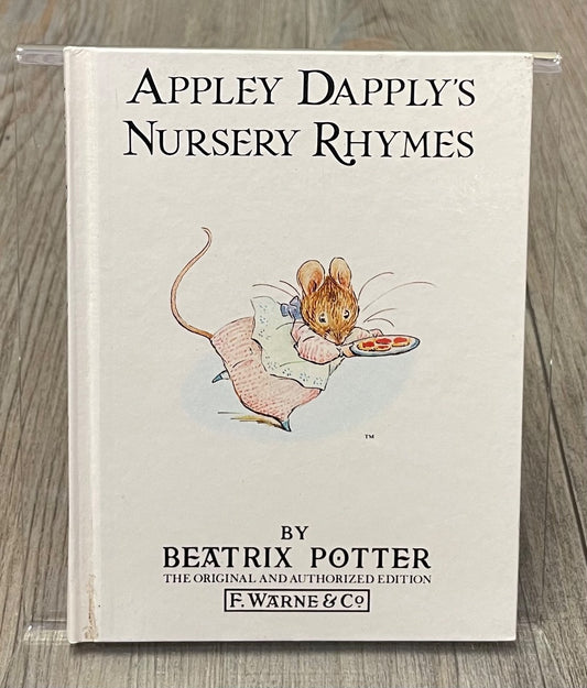 White Beatrix Potter Appley Dapplys Nursery Rhymes, Hardcover
