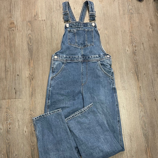 Blue H&M Overall Romper Jean, 9-10Y