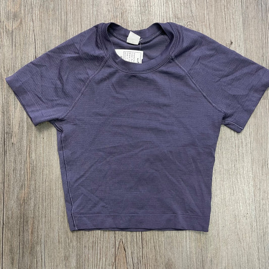 Purple Lululemon Active Tee, 0