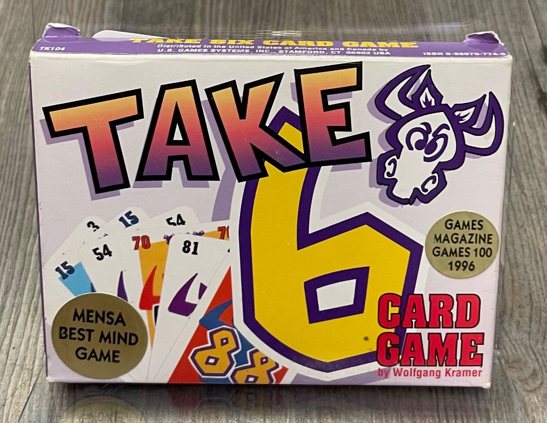 Multi Colour Take 6 Card Game Card Game, 8Y+
