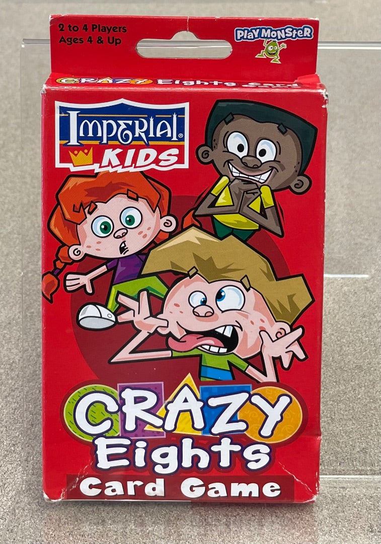 Red Imperial Kids Crazy Eights Card Game, 4Y+