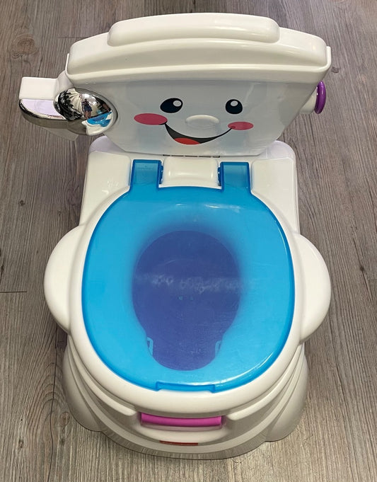 White Fisher Price Cheer For Me Potty, 24M