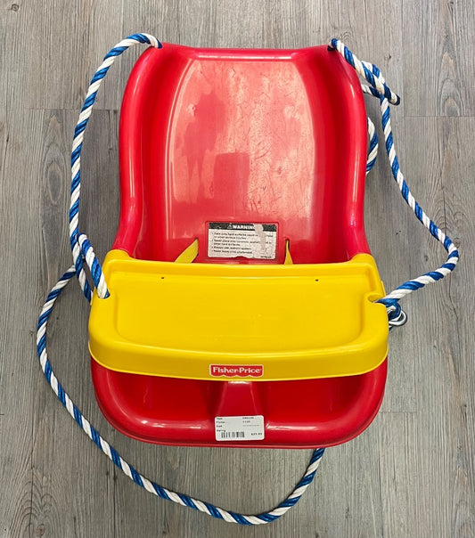 Red Fisher Price Swing, 6M-36M  45LBS Max