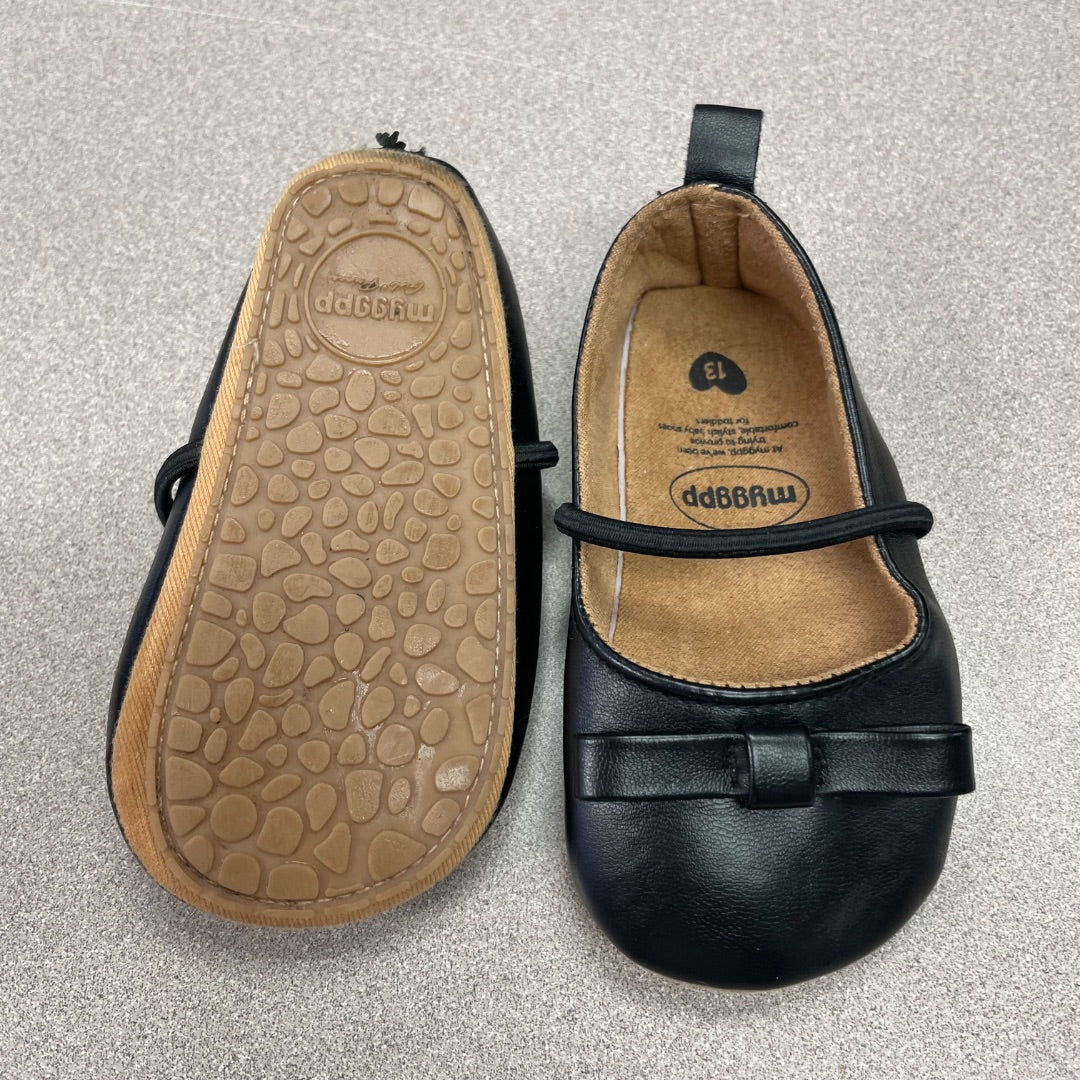 Black Myggpp Baby Maryjane Shoes, 18-24M