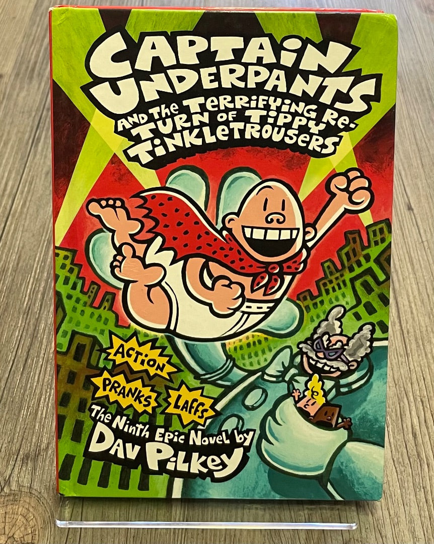 Multi Colour  Captain Underpants #9, Hardcover
