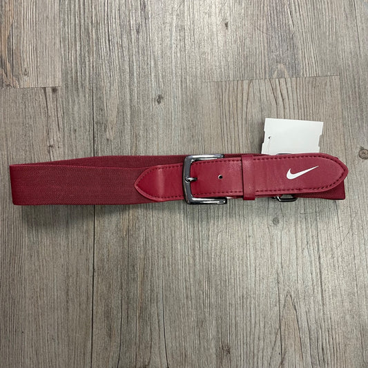 Red Nike Baseball Belt, Youth