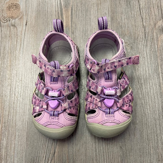 Purple Keen Sandals, 9T