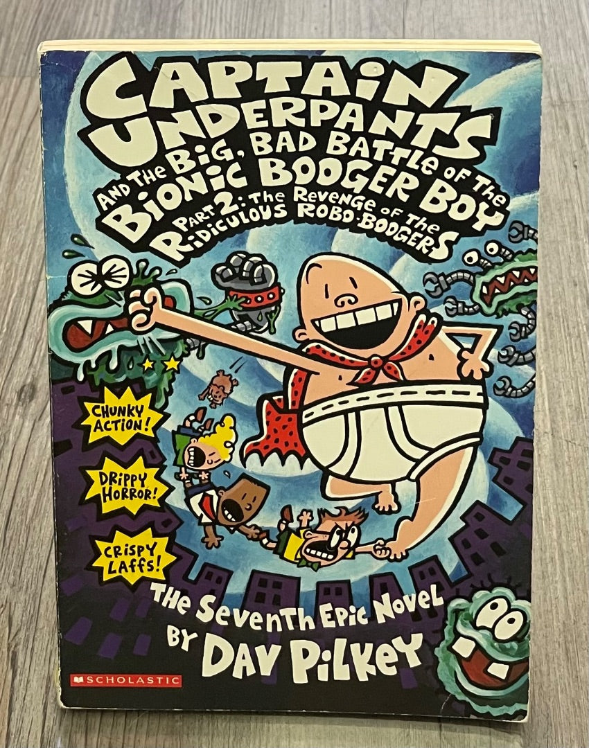 Multi Colour  Captain underpants #7, Paperback