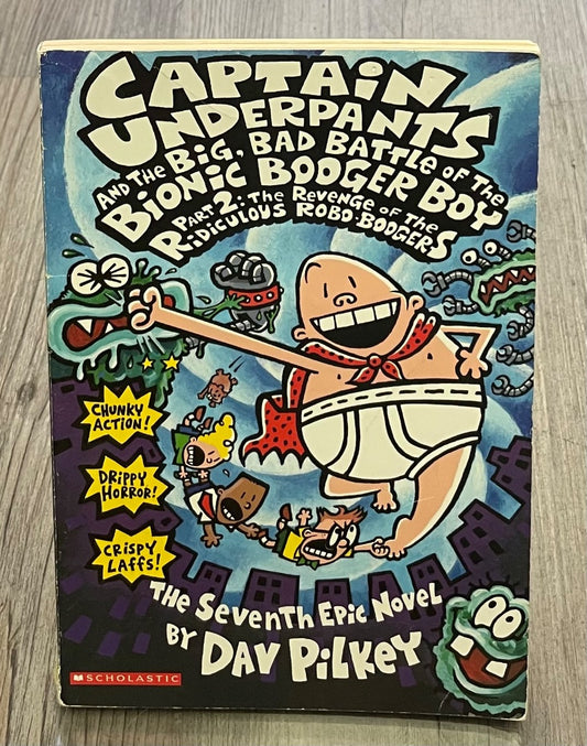 Multi Colour  Captain underpants #7, Paperback