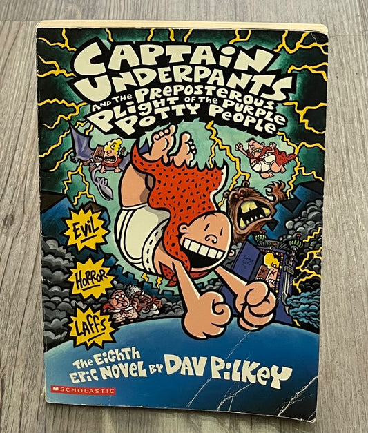Multi Colour Captain Underpants #8 , Paperback