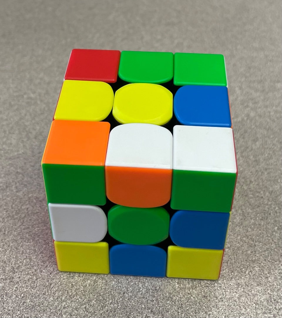 Multi Colour Mo Yu Speed Cube, Pre-owned