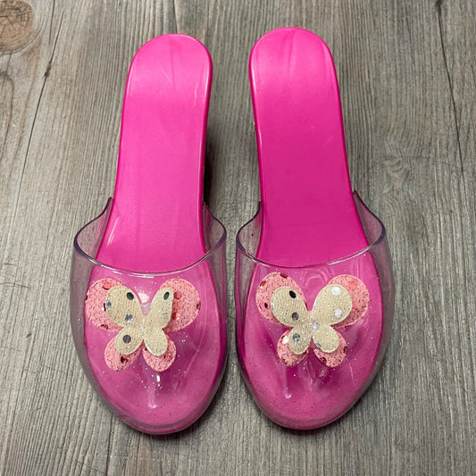 Pink  Slip On shoes, 9-10T