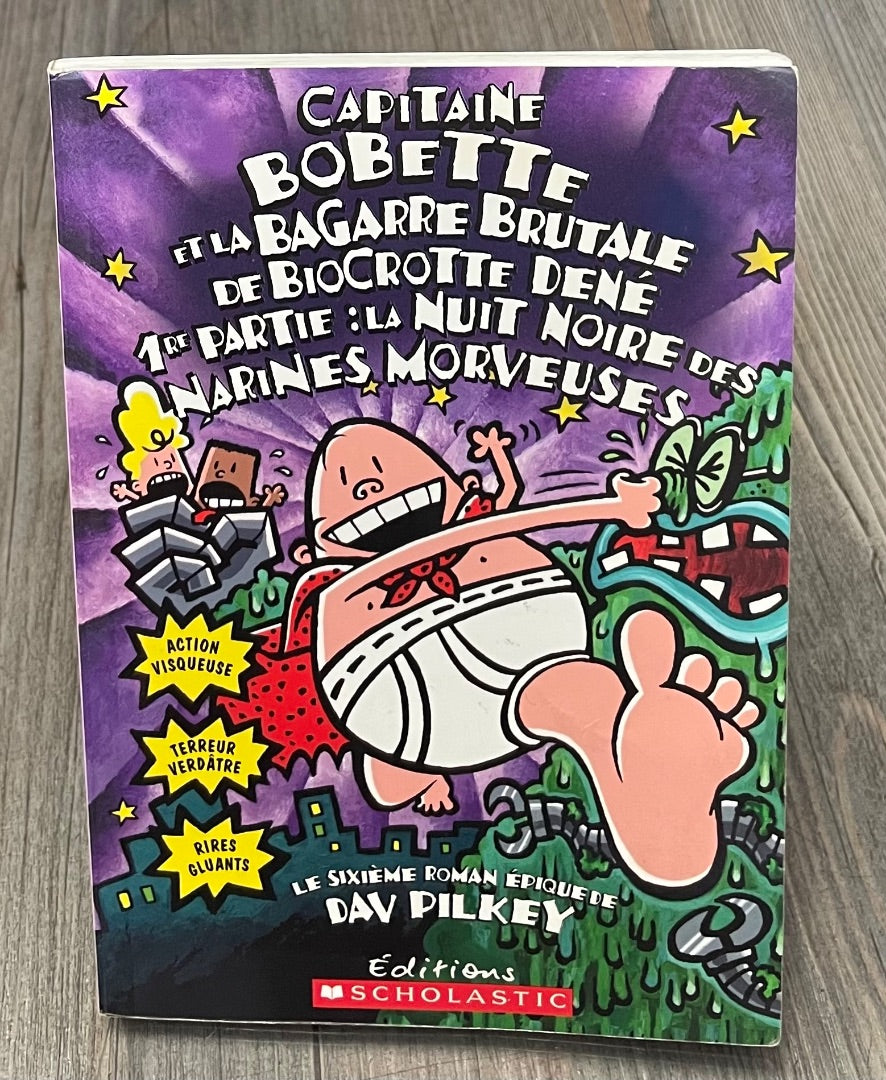 Multi Colour Scholastic  capitaine bobette, Paperback