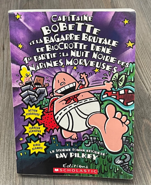 Multi Colour Scholastic  capitaine bobette, Paperback