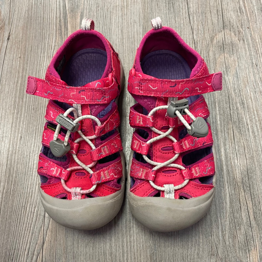 Pink Keen Sandals, 12Y