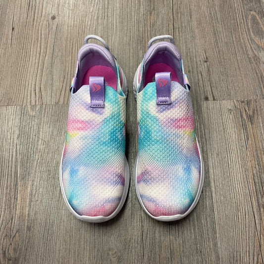 Tiedye Skechers Slip On Stretch Fit, 12Y
