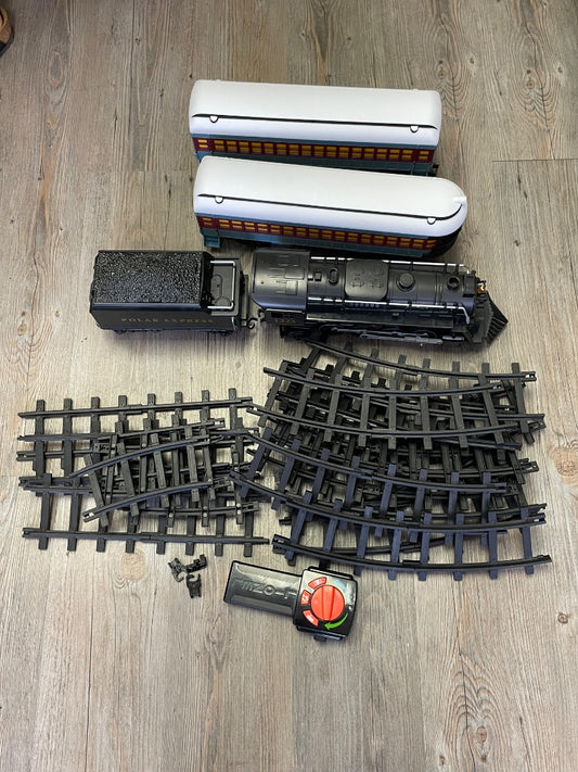 Multi Colour Polar Express Battery Operated Train, Pre-Owned