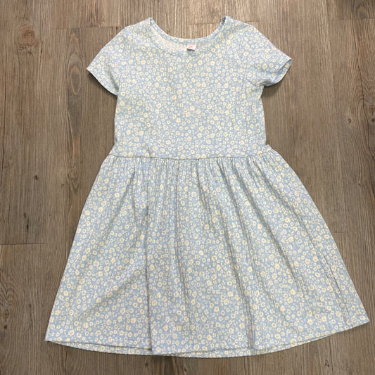 Blue Floral Joe Fresh SSL Dress, 7-8Y