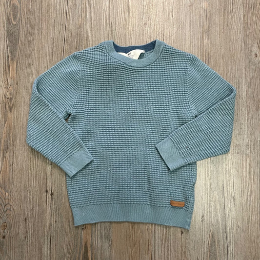 Blue H&M Knit Pullover, 4-6Y