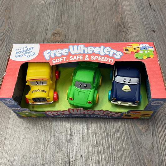 Multi Colour  Free Wheelers Cars, 18M+