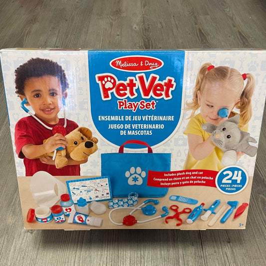 Multi Colour M&D Pet Vet Play Set, 3Y+