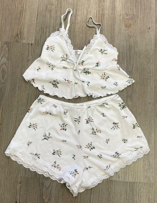 Floral Rose+Vine Pj Set, Small/ Youth