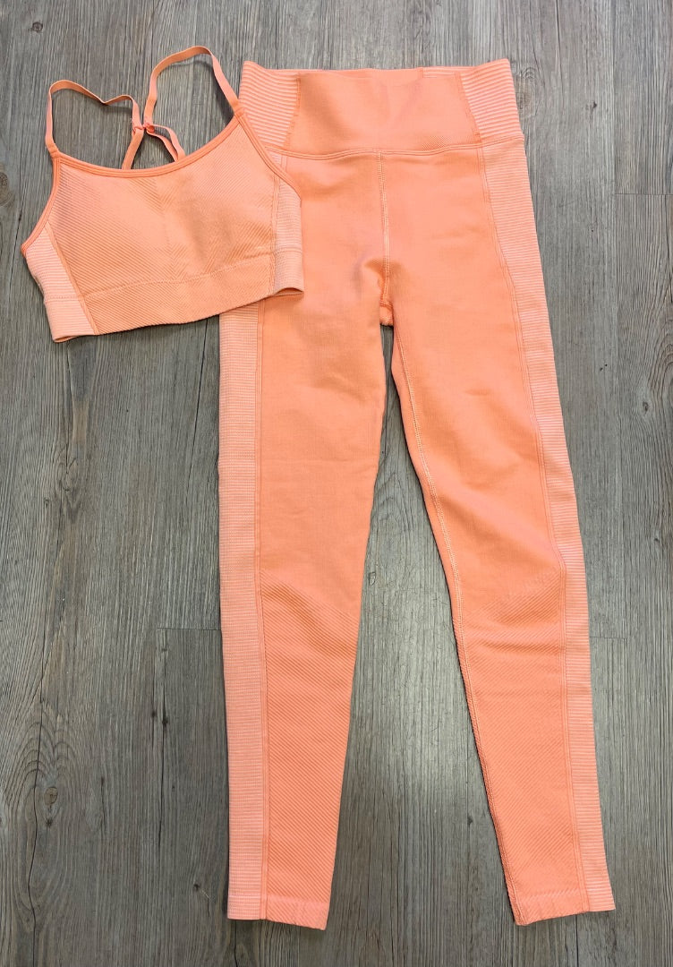Peach Aerie 2pc Set, XS /Youth