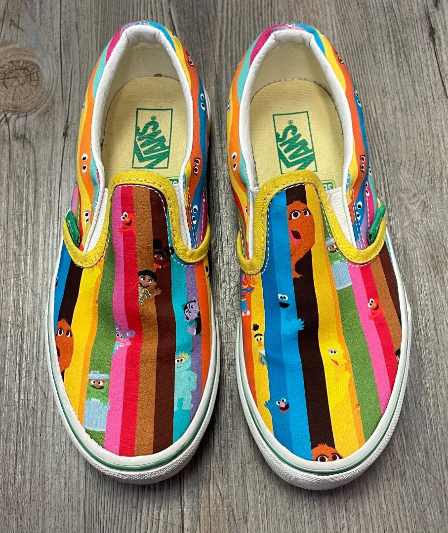 Multi Colour Vans Sesame Street, 2Y