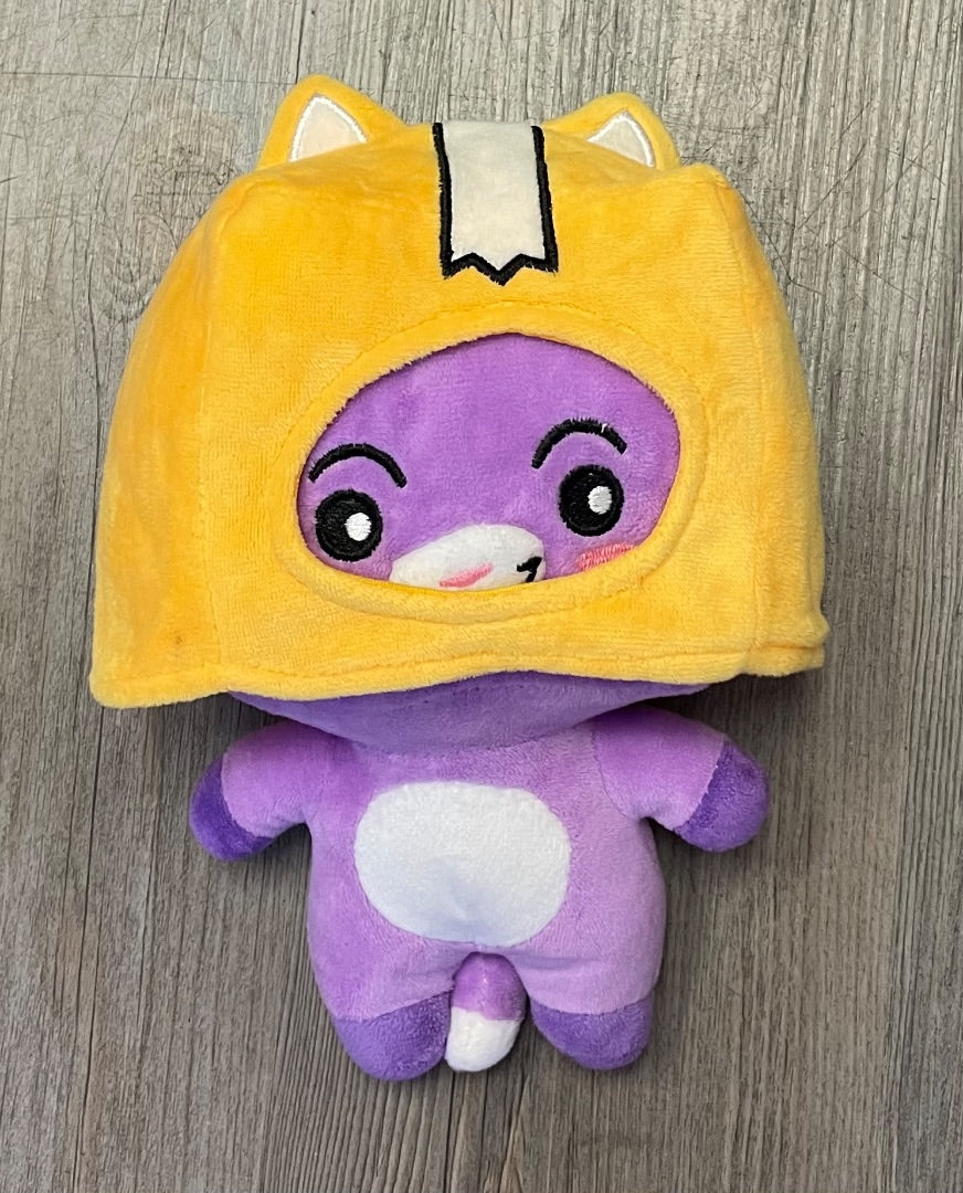 Purple Lanky Box Stuff Toy, Pre-owned