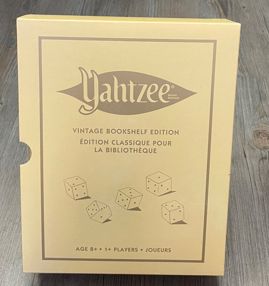 Yellow Hasbro Yahtzee, NEW!