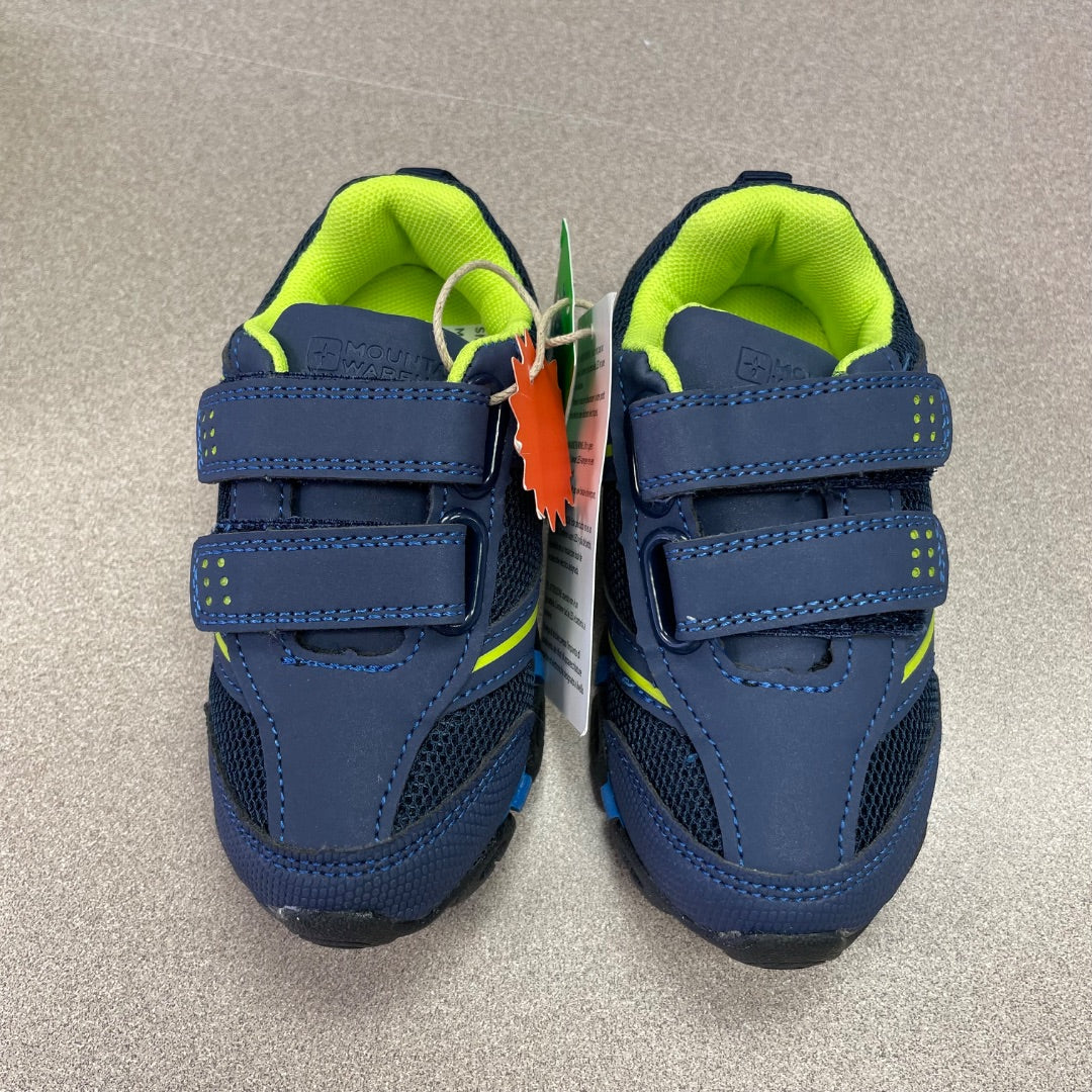 Navy Mountain Warehouse NEW Velcro Shoes, 6T
