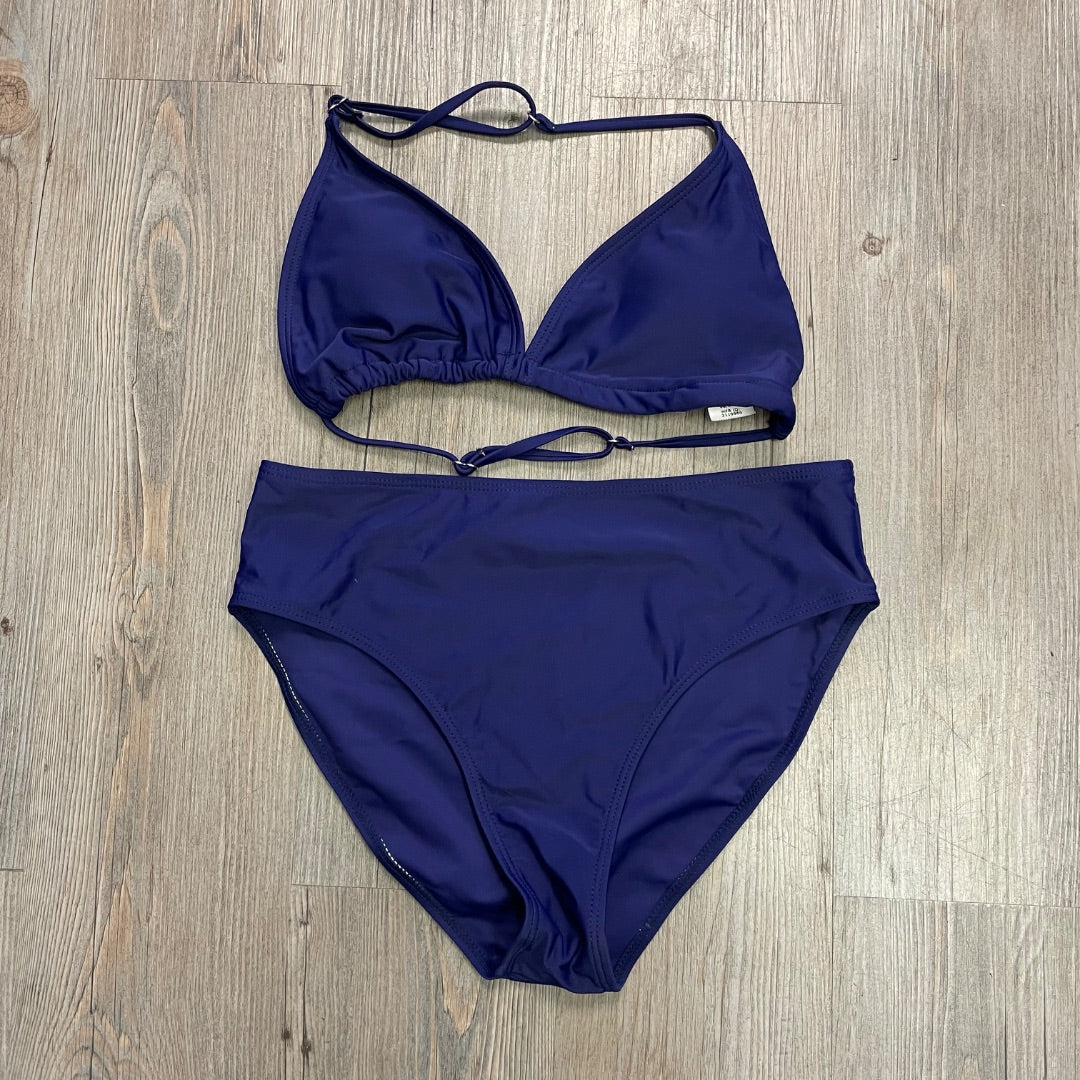Navy  2PC Bathing Suits, 16Y